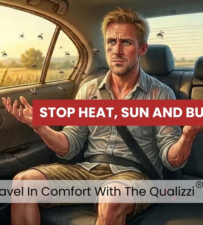 Stop the heat, sun, and bugs with the Qualizzi Sunshades