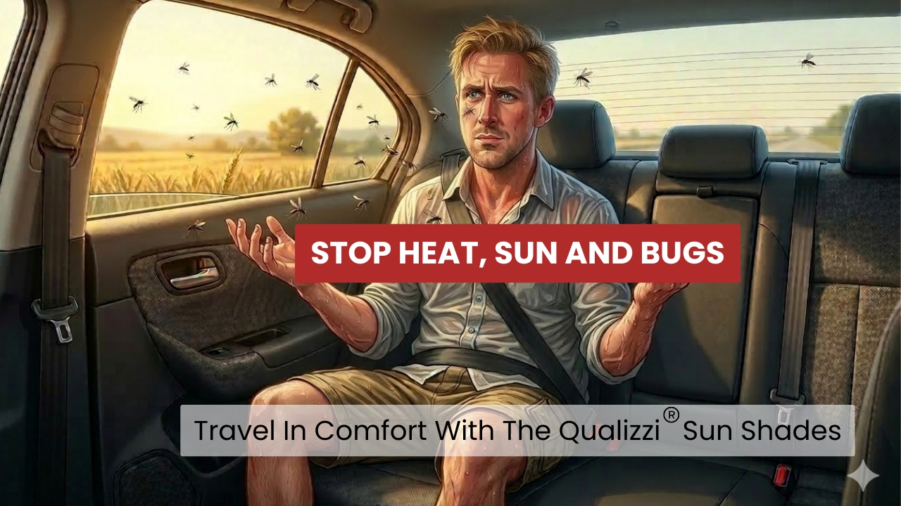 Stop the heat, sun, and bugs with the Qualizzi Sunshades