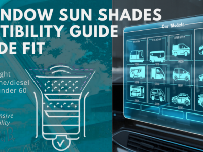 Car window sun shades compatibility guide