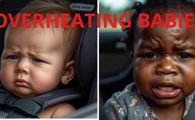 Overheating babies in cars